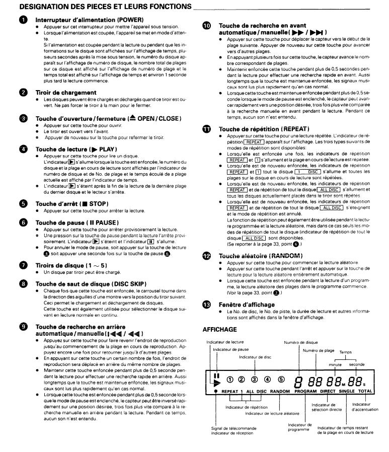 DENON DCM-260, DCM-360 User Manual