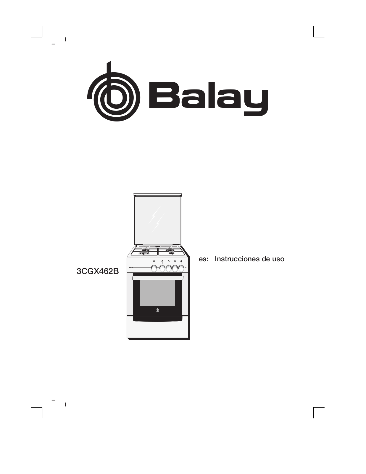 Balay 3CGX462B User Manual