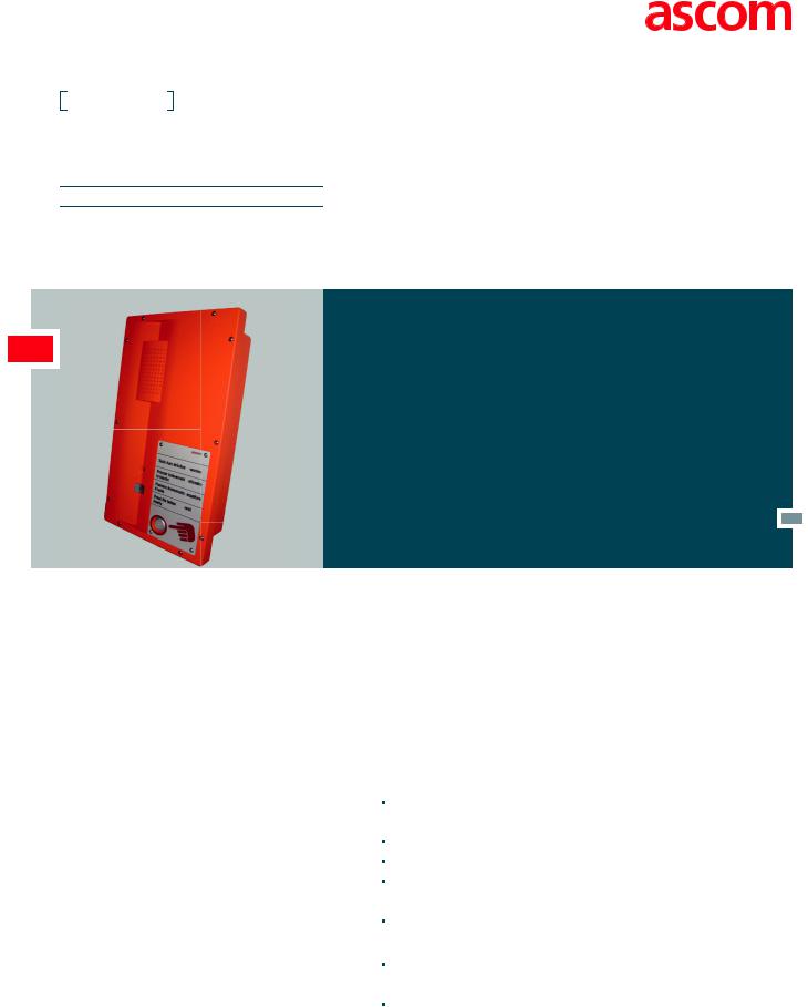 Ascom DRANOS 3 DATASHEET