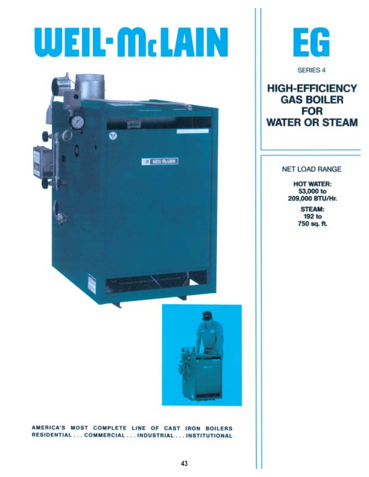 Weil-McLain EG 4 User Manual