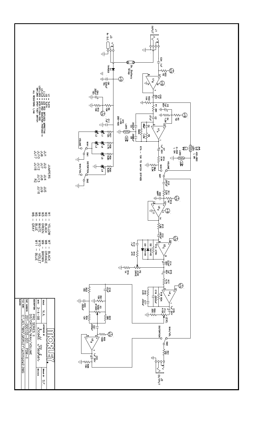 Morley Pedals PDW-IIES User Manual