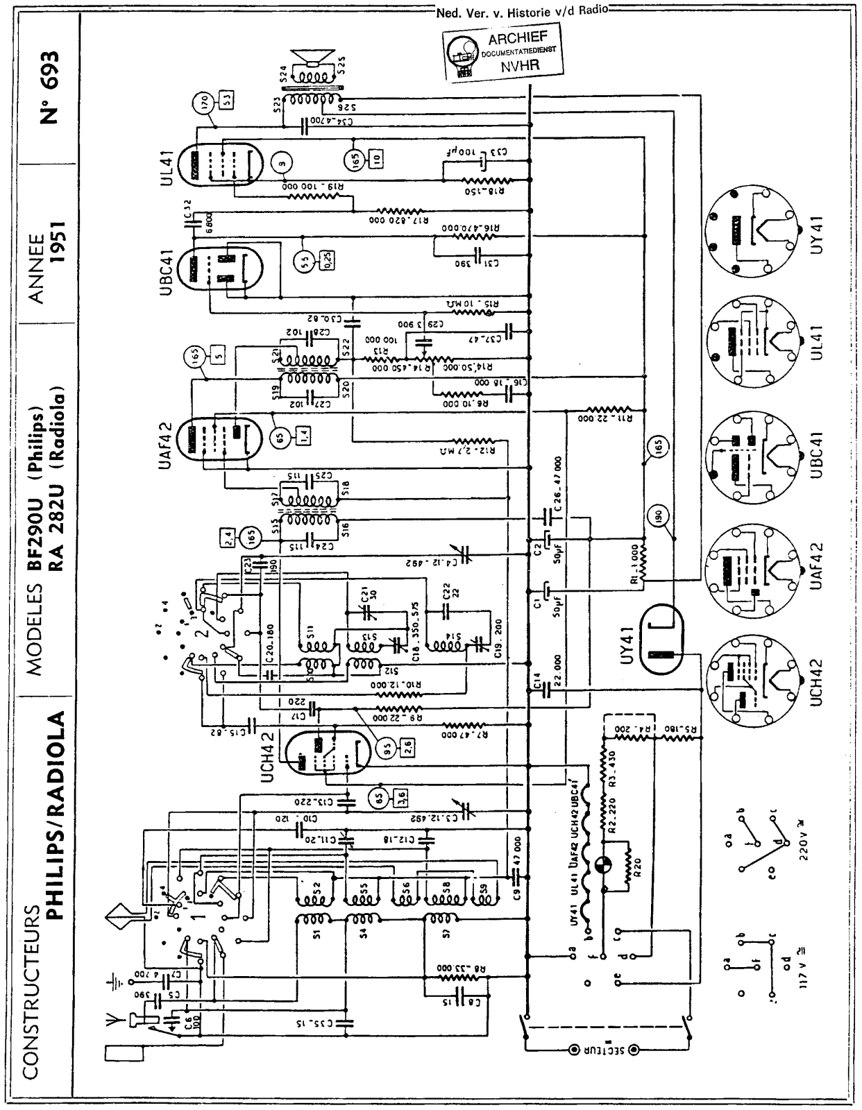 Radiola RA-280U Service Manual