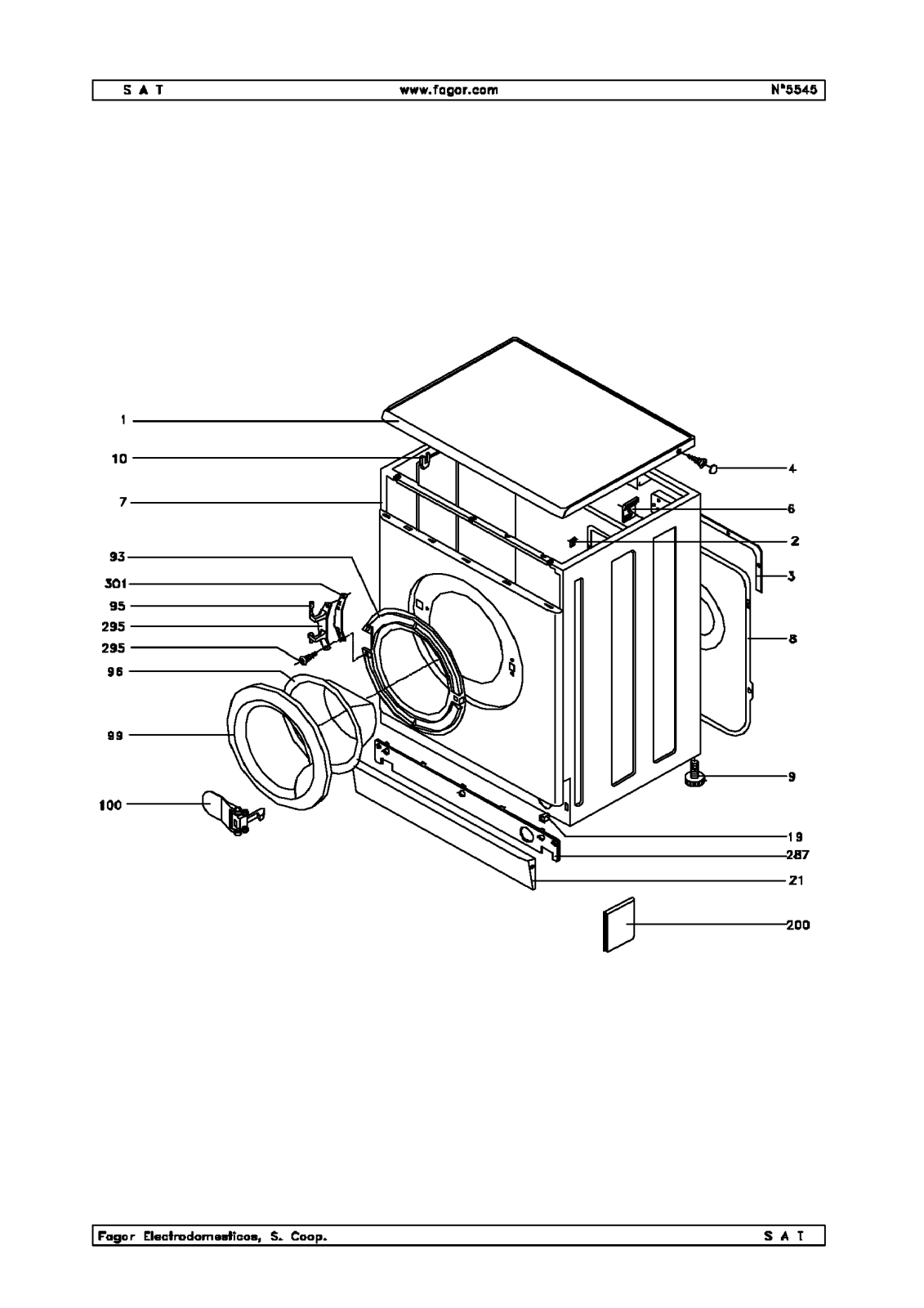 Fagor 2FS.3611 Schematic