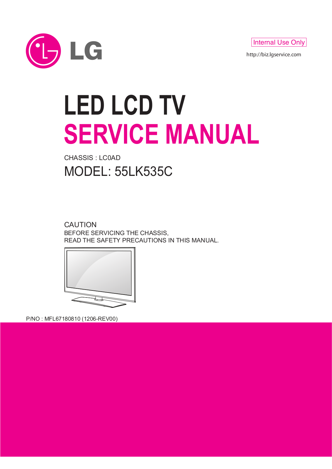 LG 55LK535C Schematic