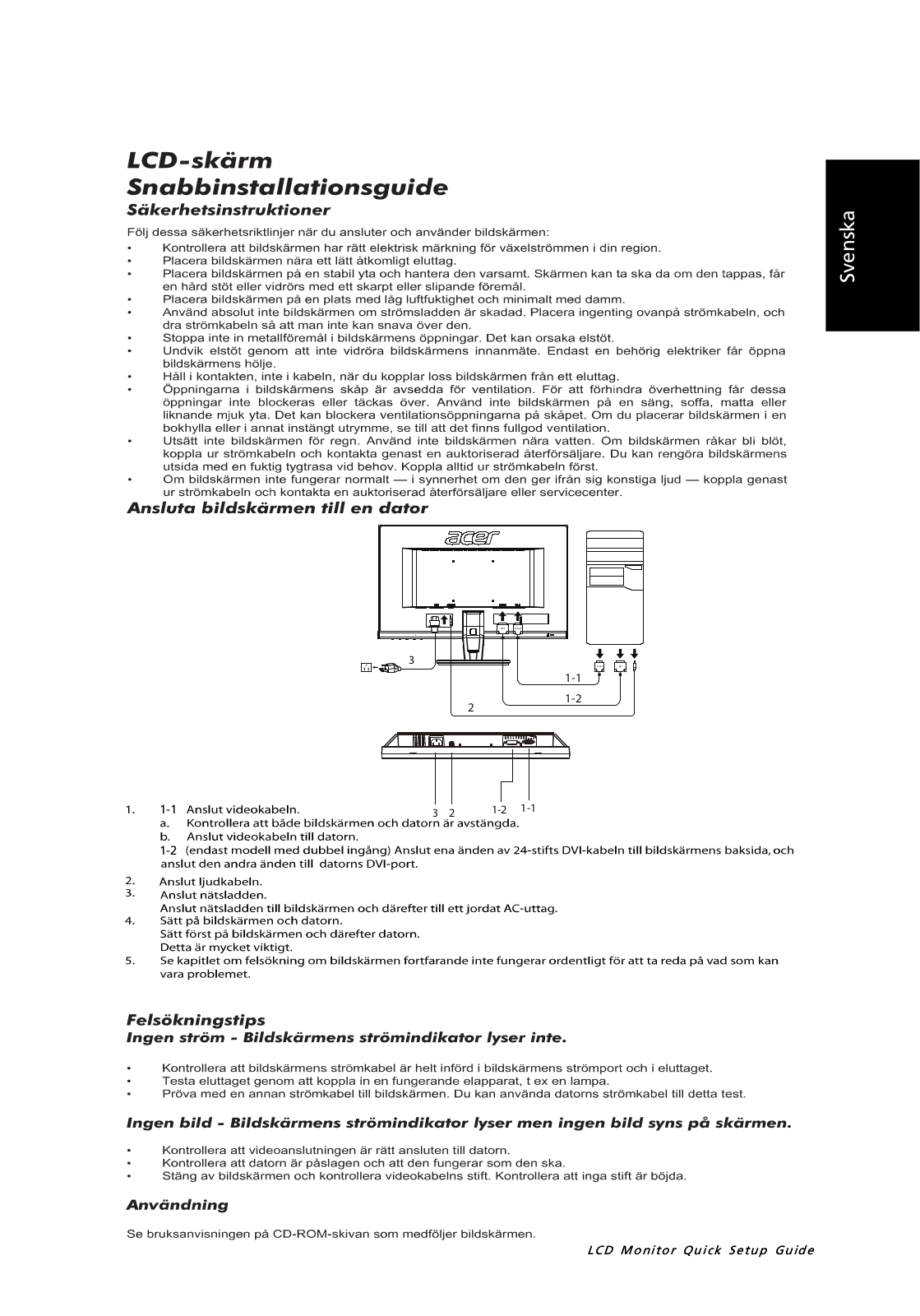 Acer P196WV User Manual