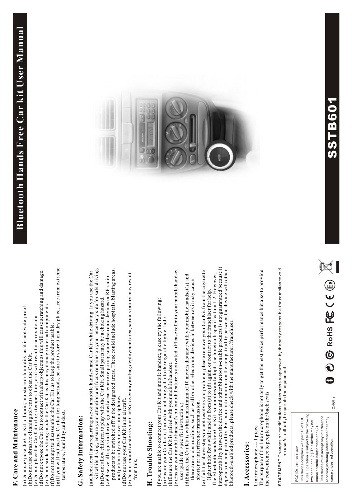 Sea Star Technology SSTB601 User Manual - ManualMachine.com