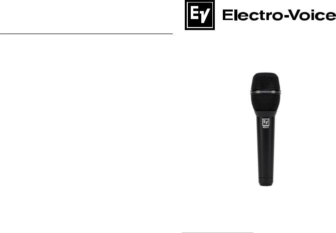 Electro-Voice ND86 User Manual
