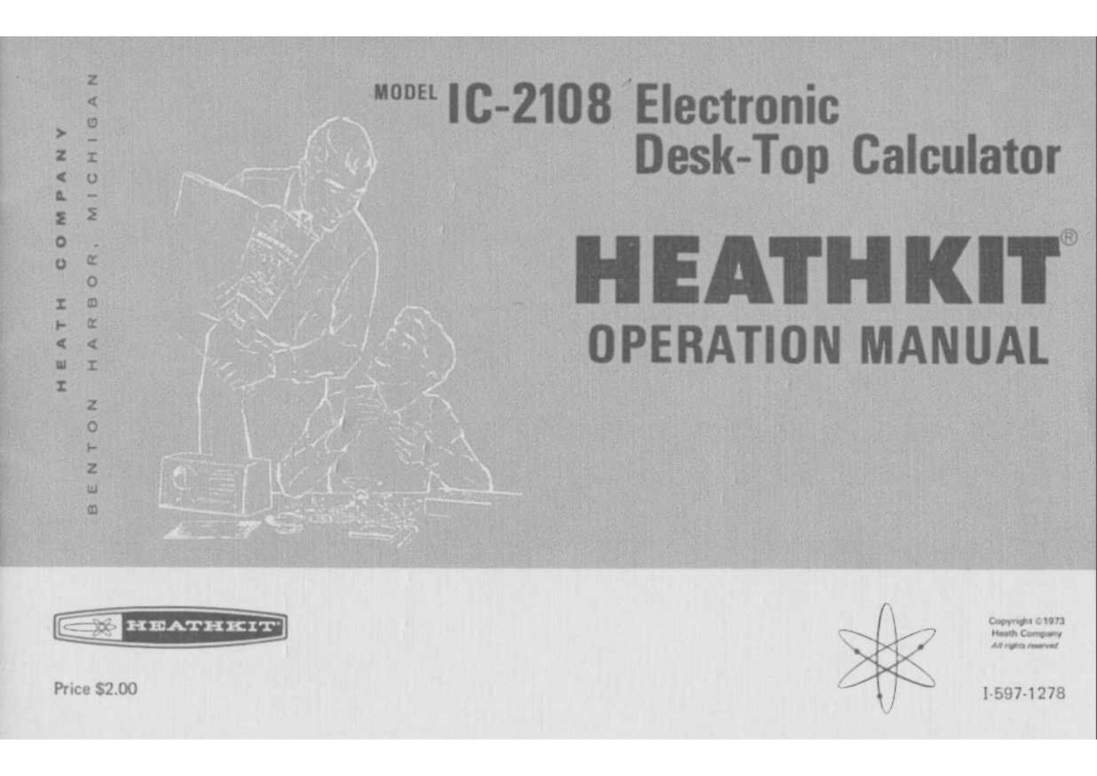 Heath Company IC-2108 Owners manual