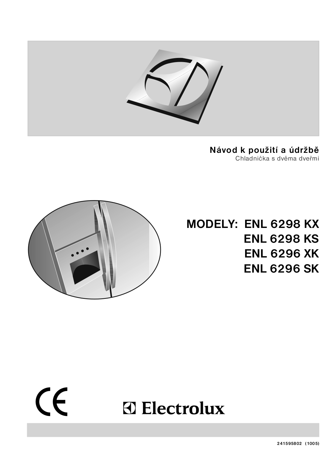 Electrolux ERL 6296 SK, ERL 6296 XK User Manual