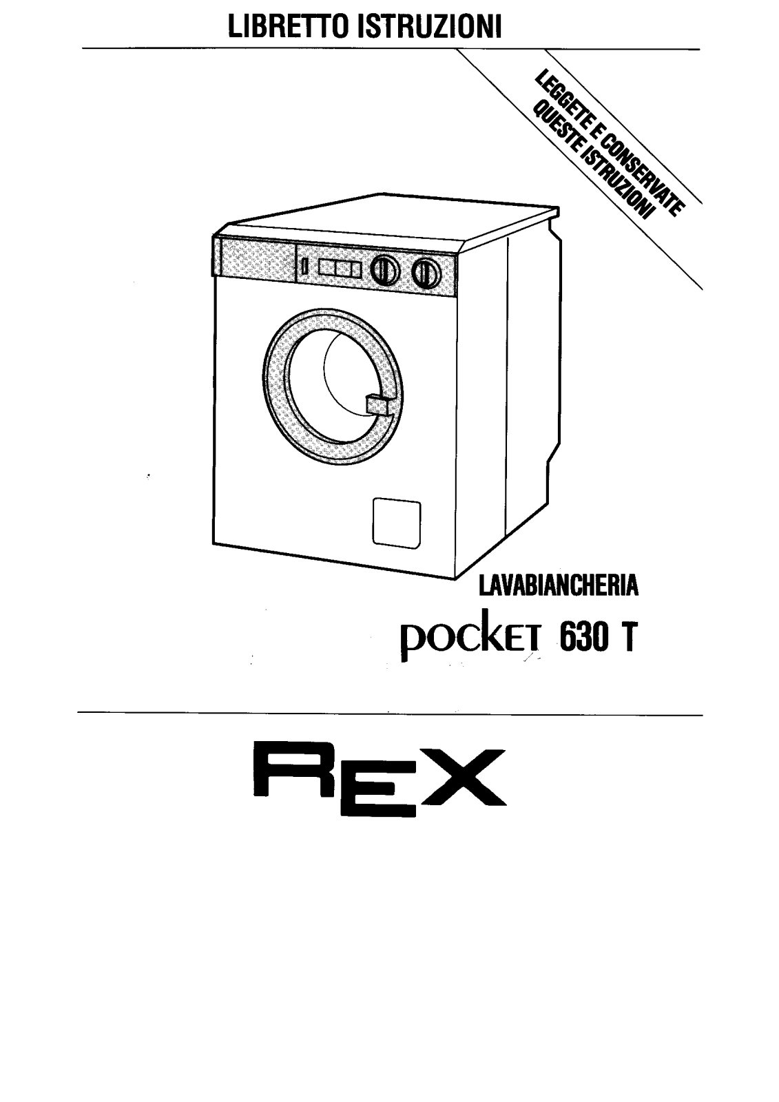 Rex POCKET630T User Manual