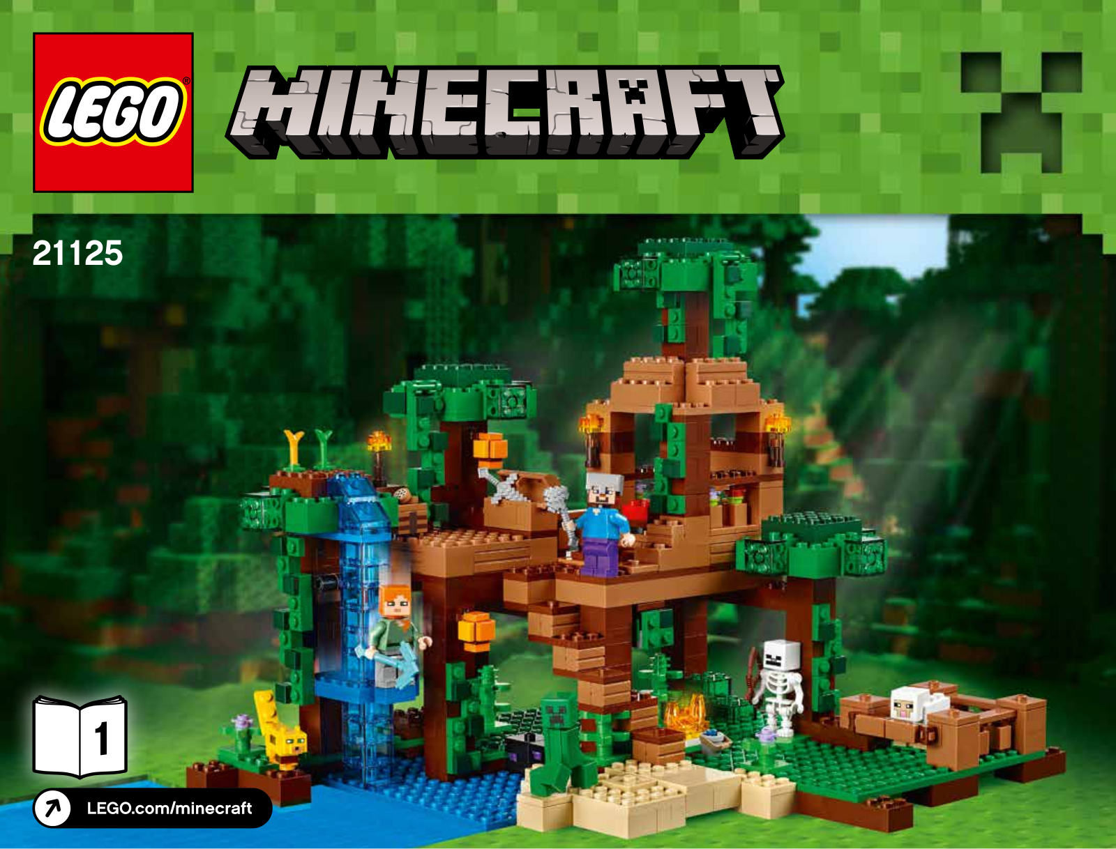 LEGO Minecraft 21125 Instruction Manual