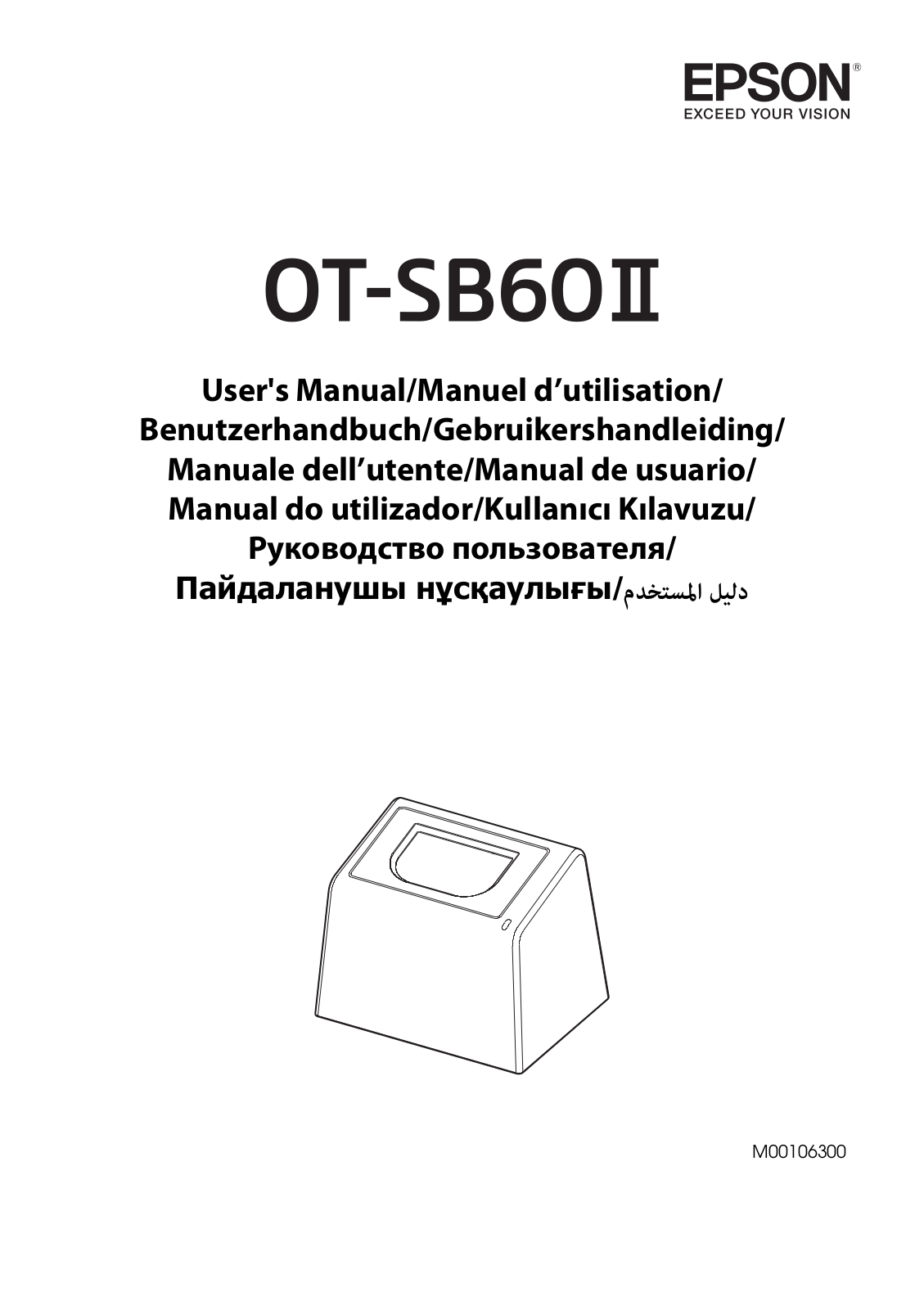 Epson OT-SB60II User's Manual