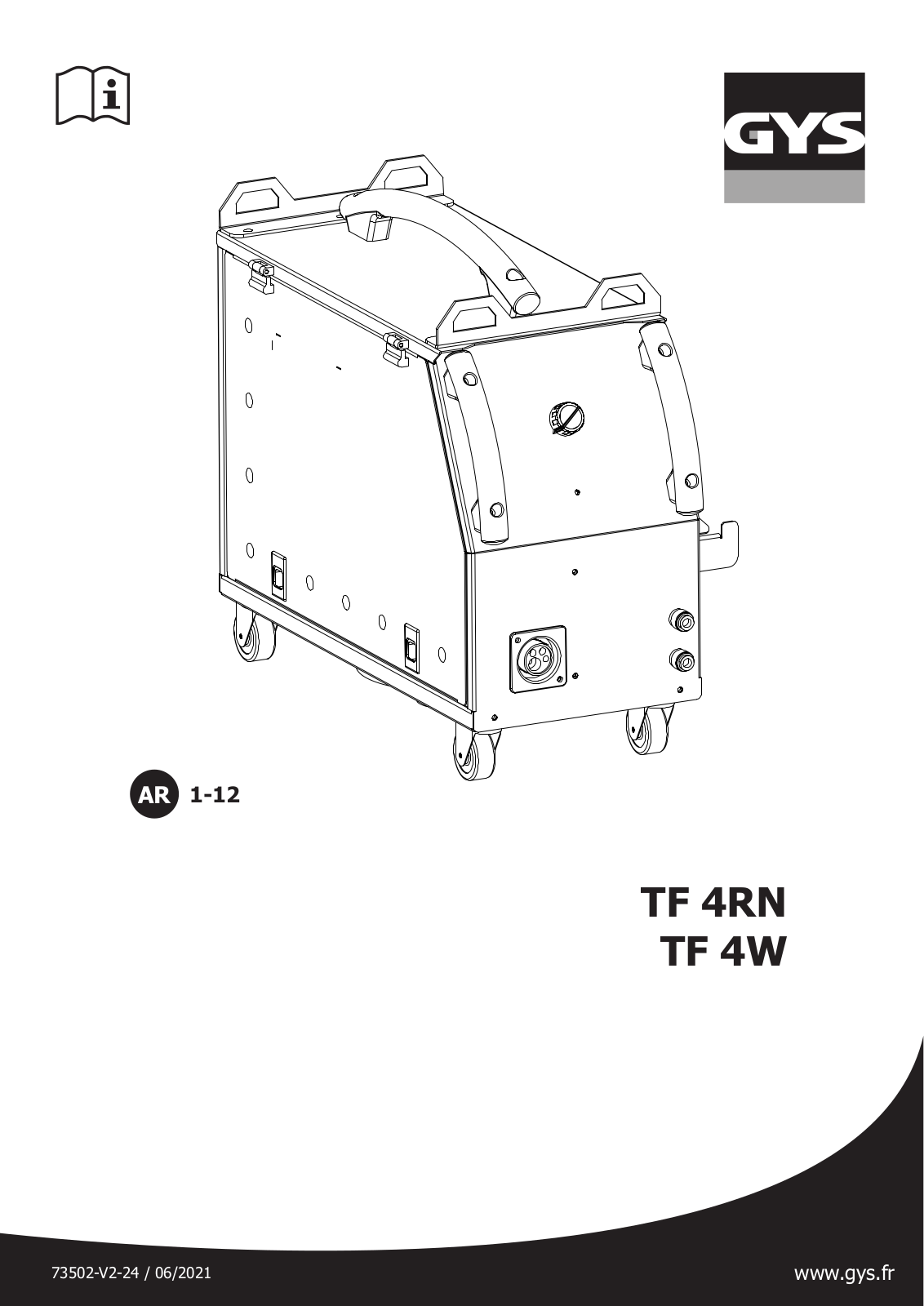 GYS TF 4RN, TF 4W User guide