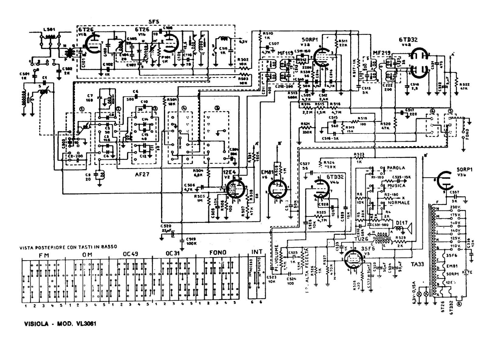 Visiola vl3061 schematic