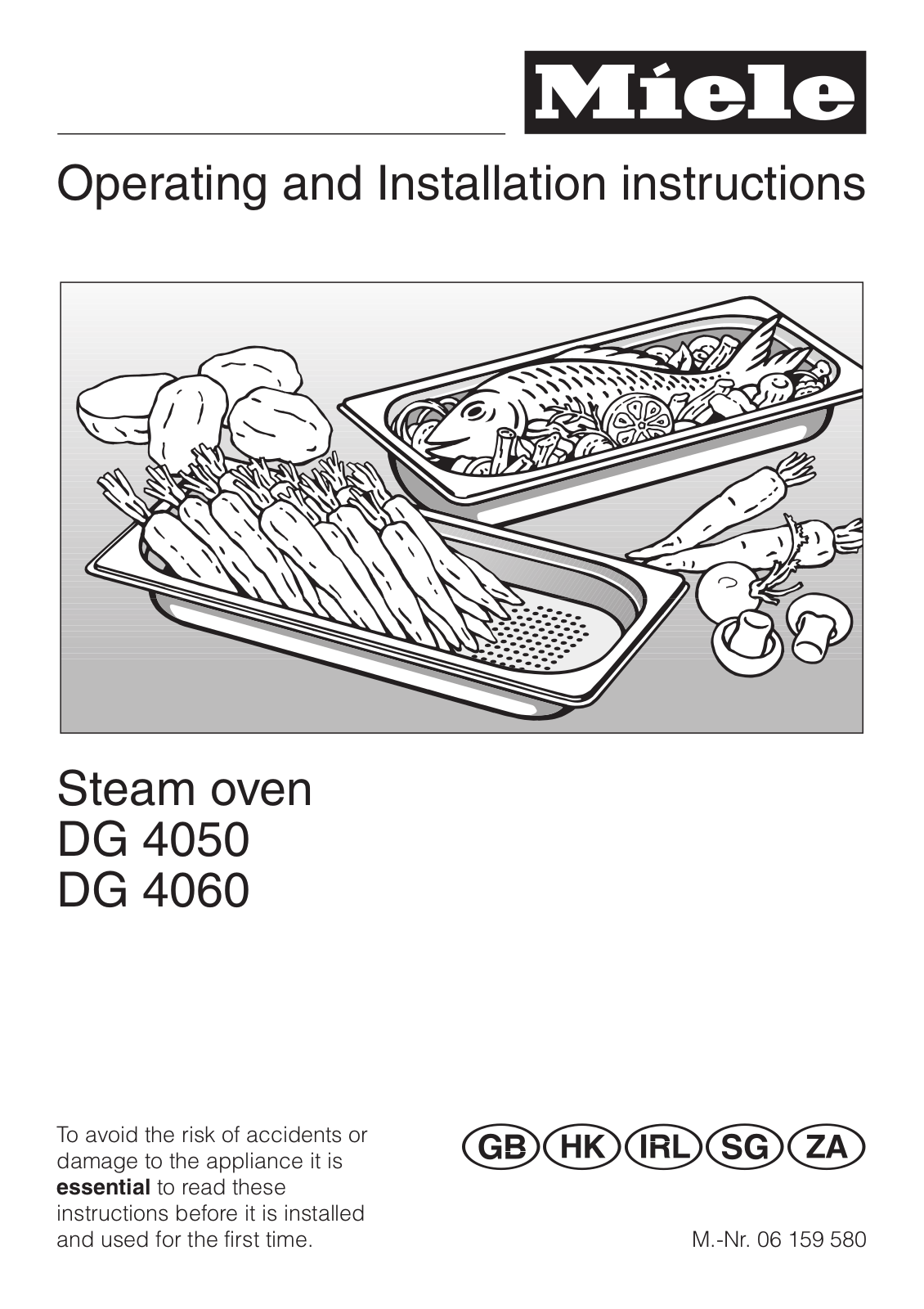 Miele DG 4050 User Manual