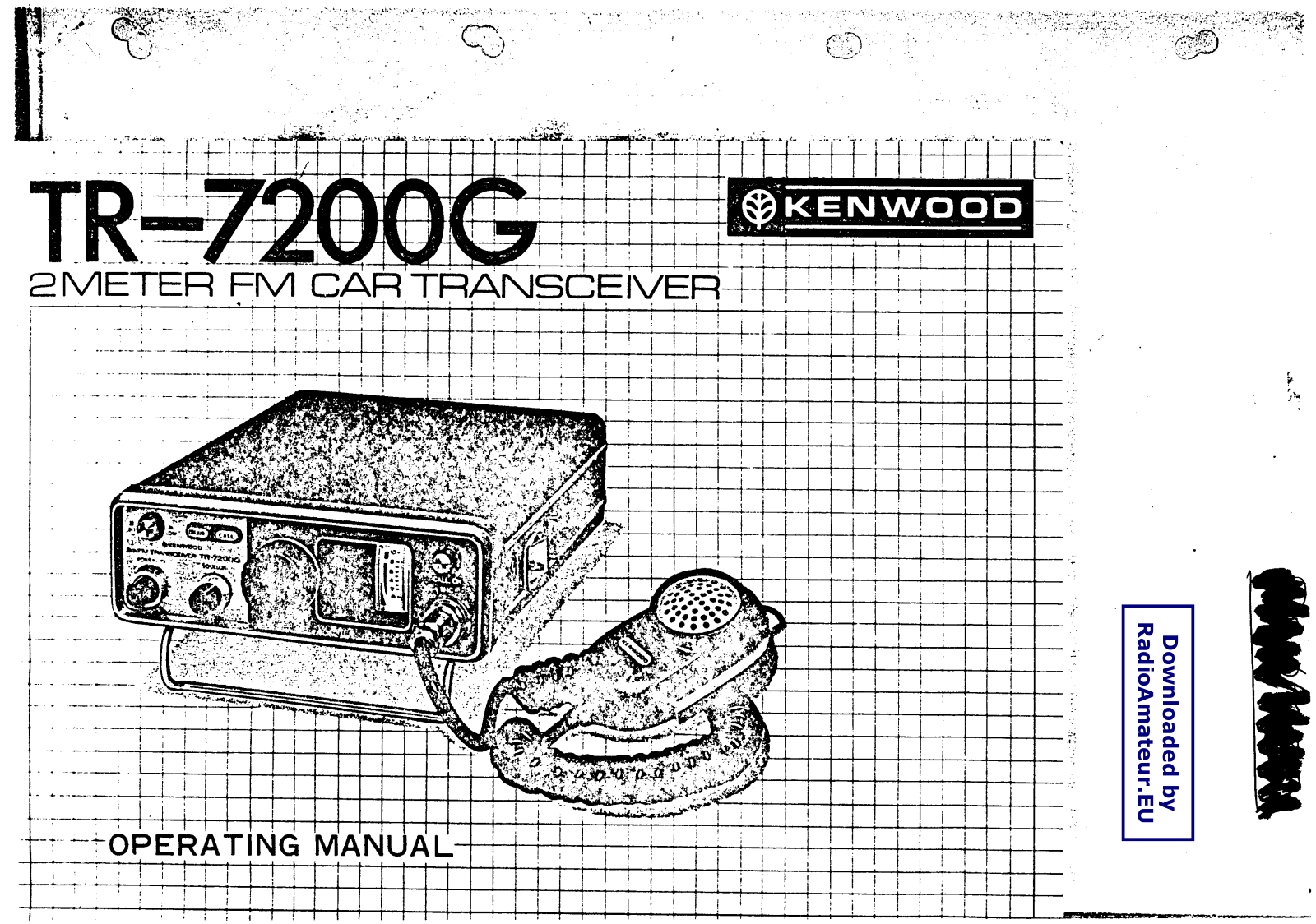 Kenwood TR7200G User Manual