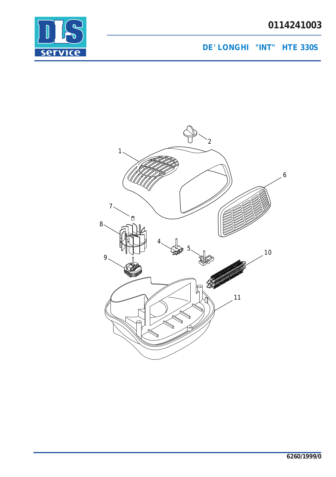 DeLonghi HTE330S Service Manual