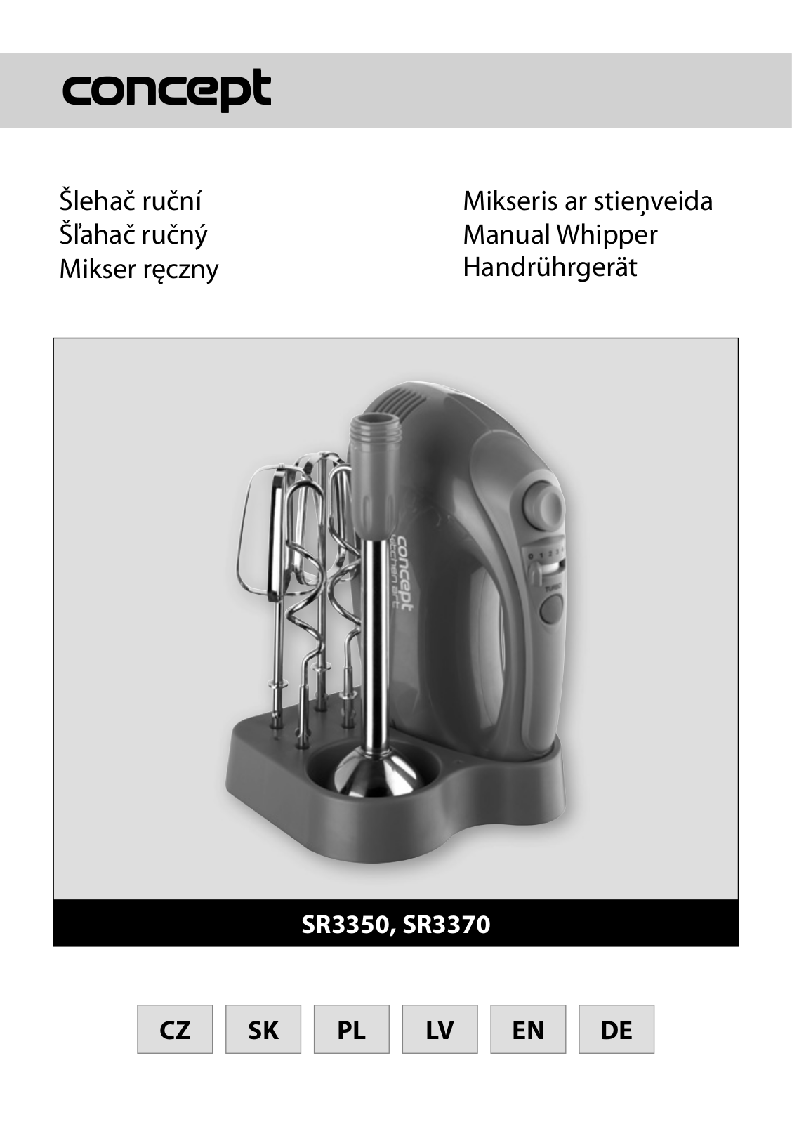 Concept SR-3370 User Manual