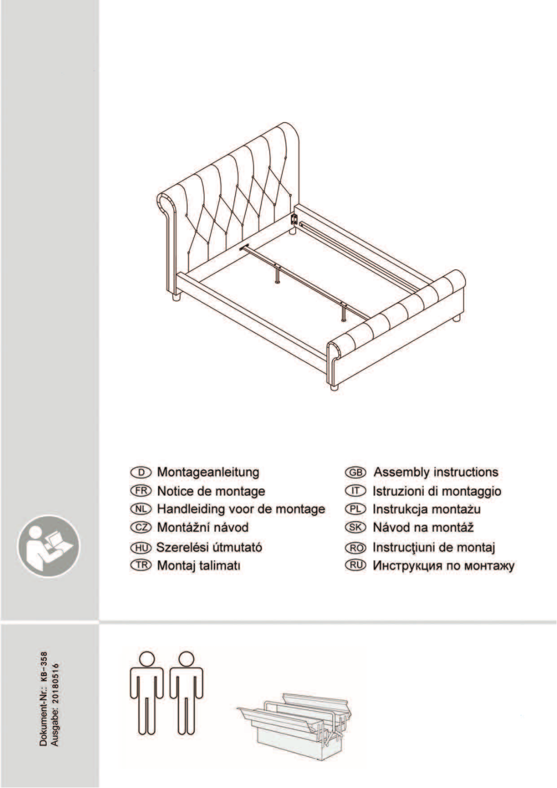 Home affaire Goronna Assembly instructions