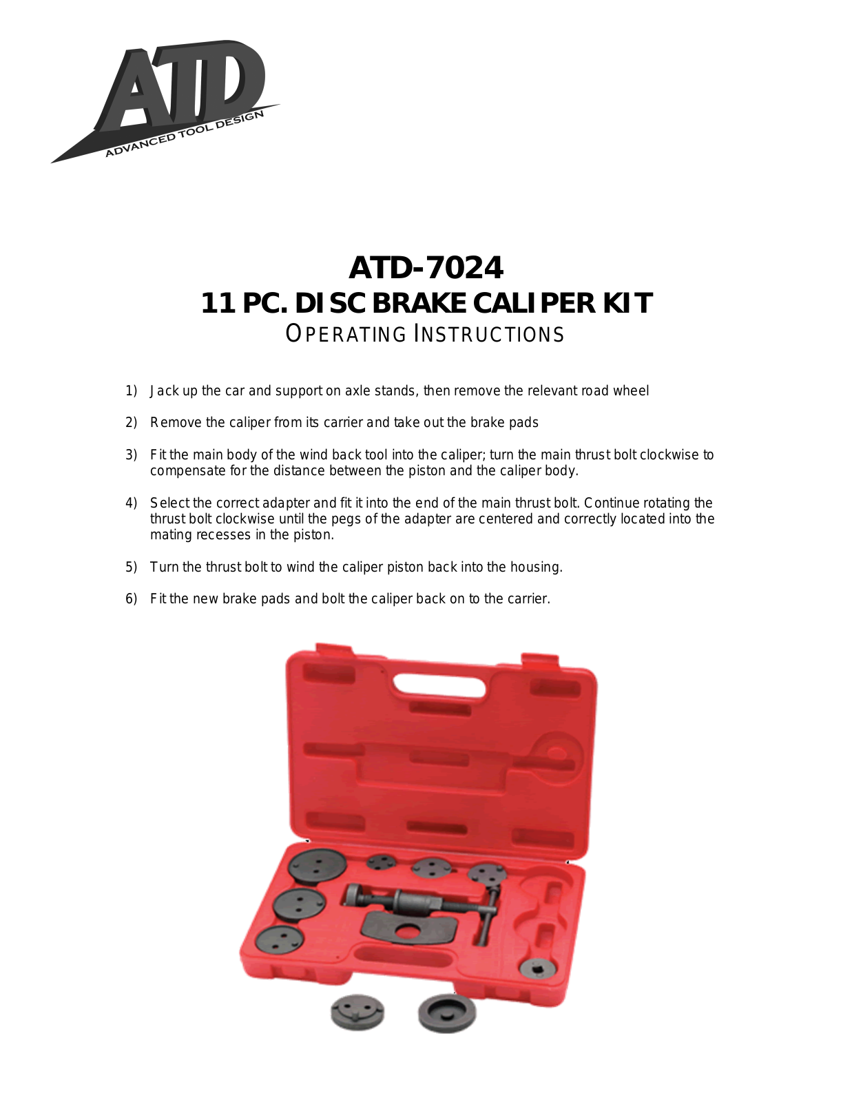 ATD Tools ATD-7024 User Manual