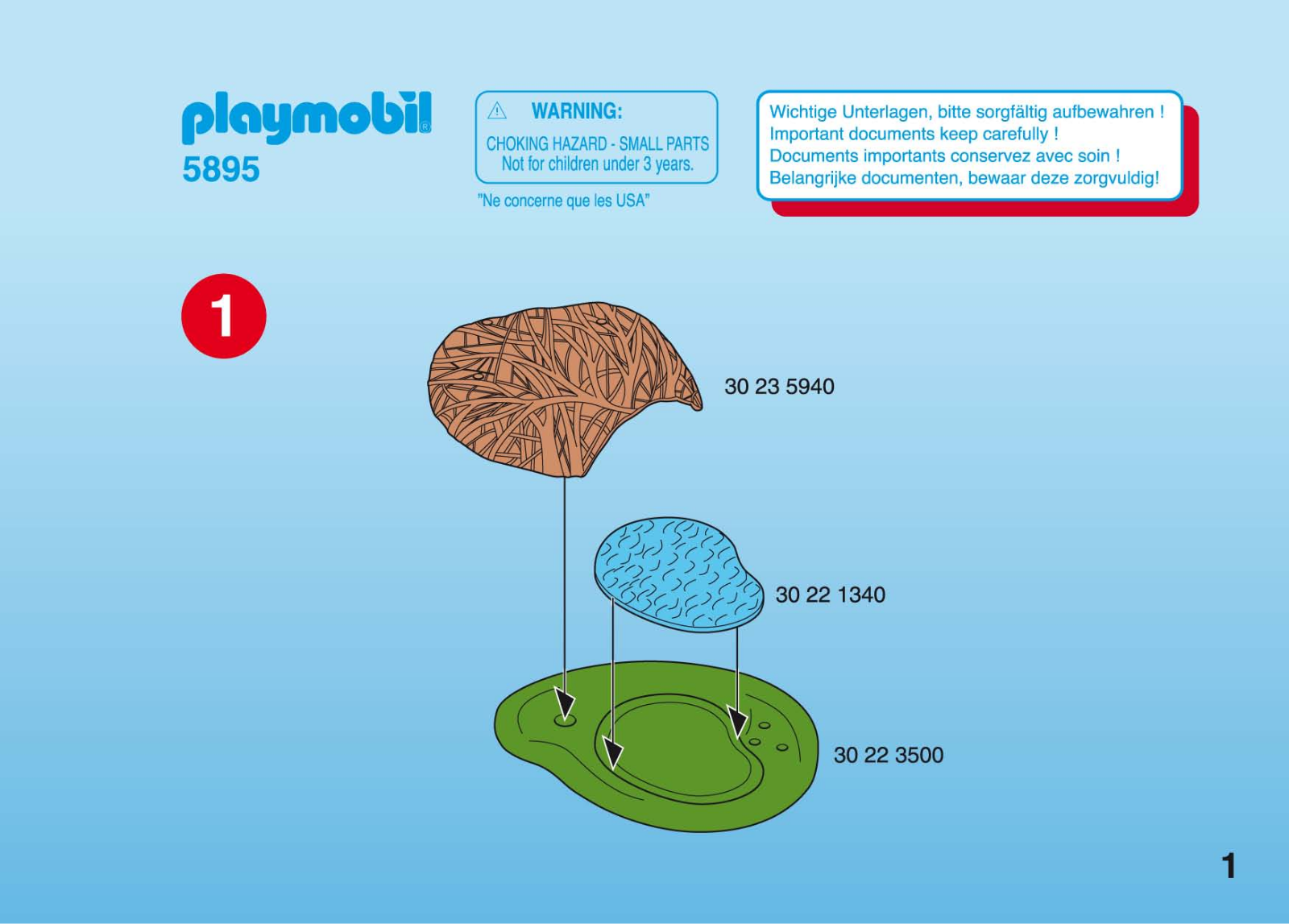 Playmobil 5895 Instructions