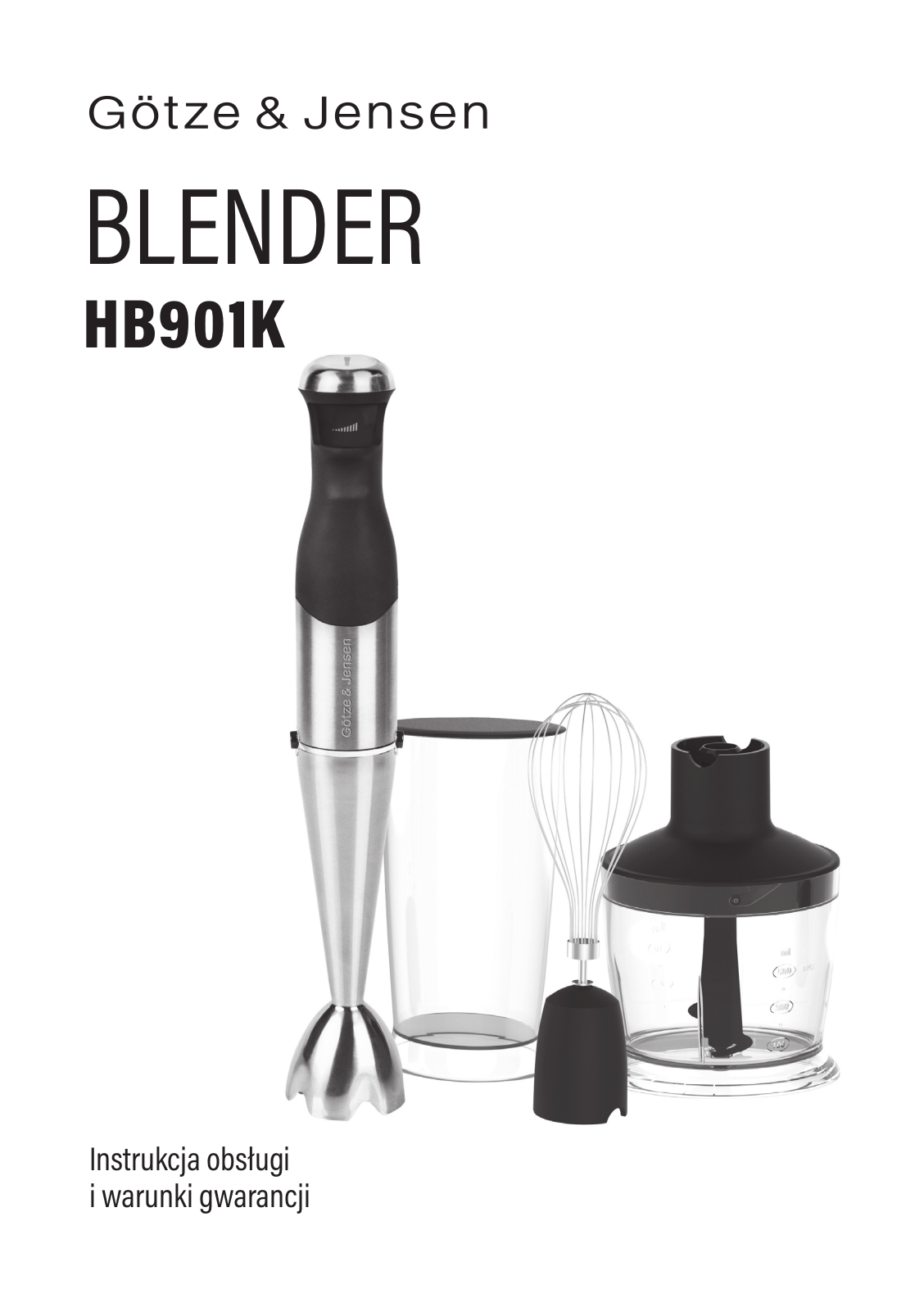 GOTZE & JENSEN HB901K User guide - ManualMachine.com