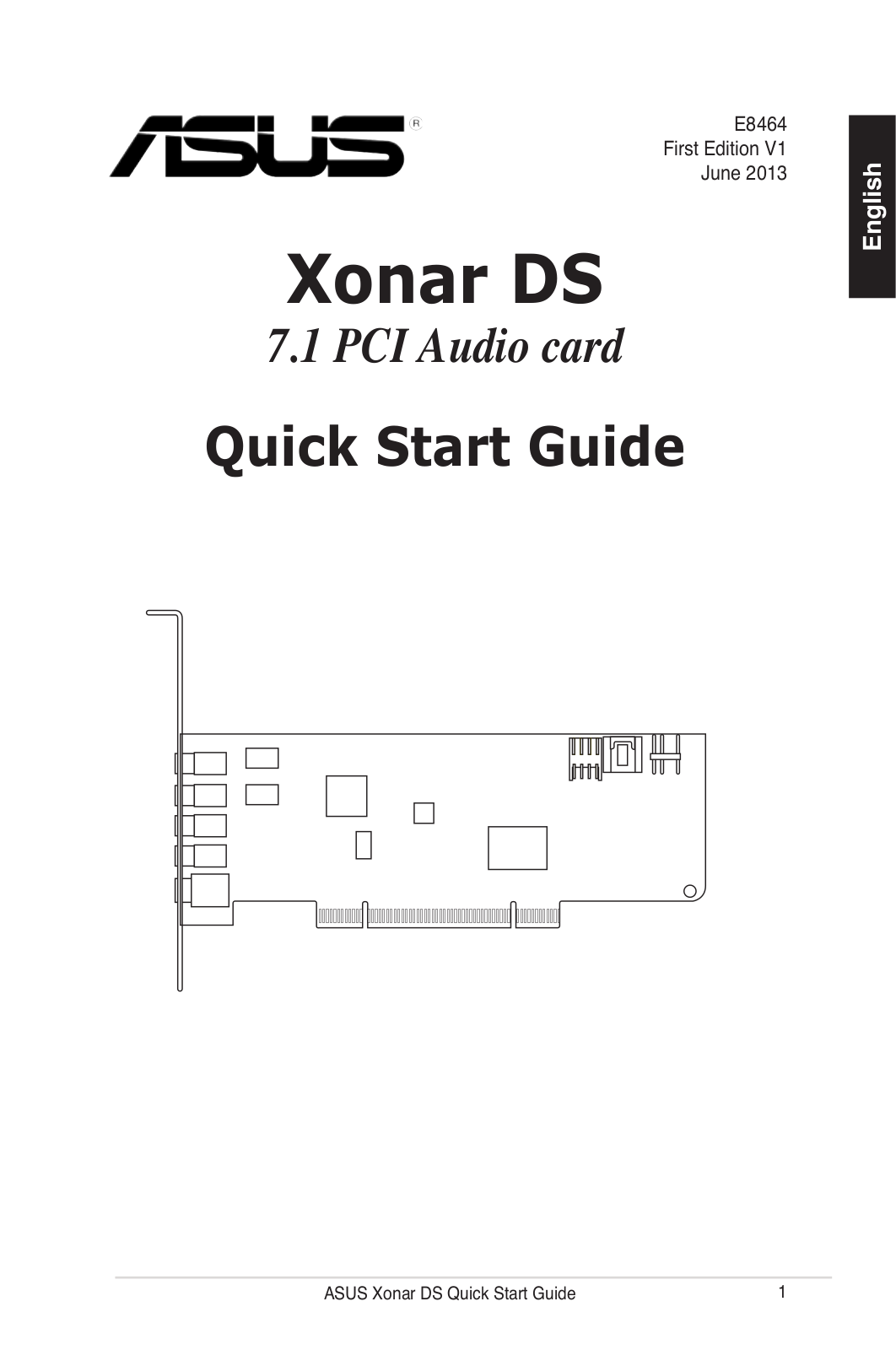 Asus Xonar DS User Manual