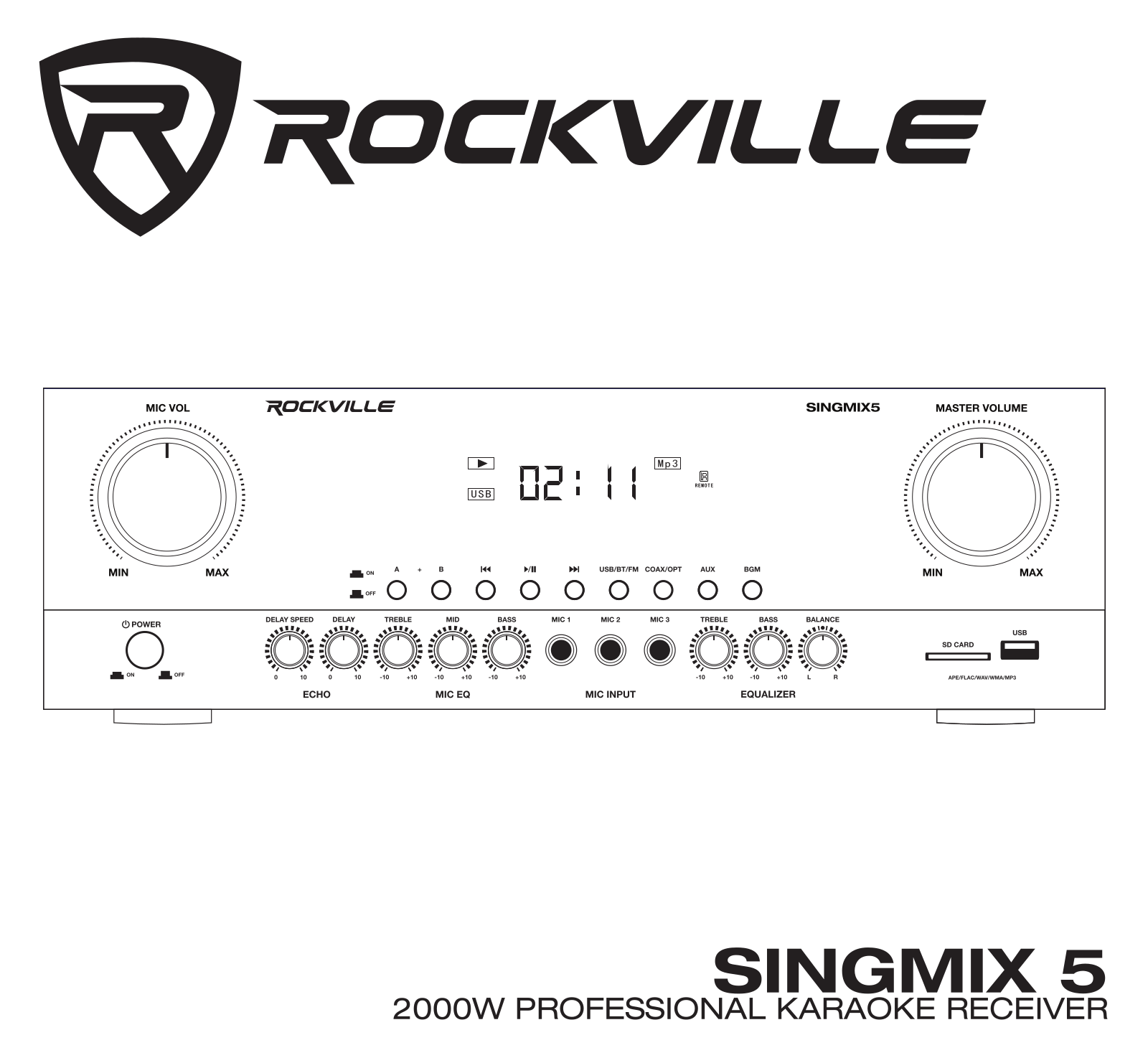 Rockville Singmix 5 User Manual