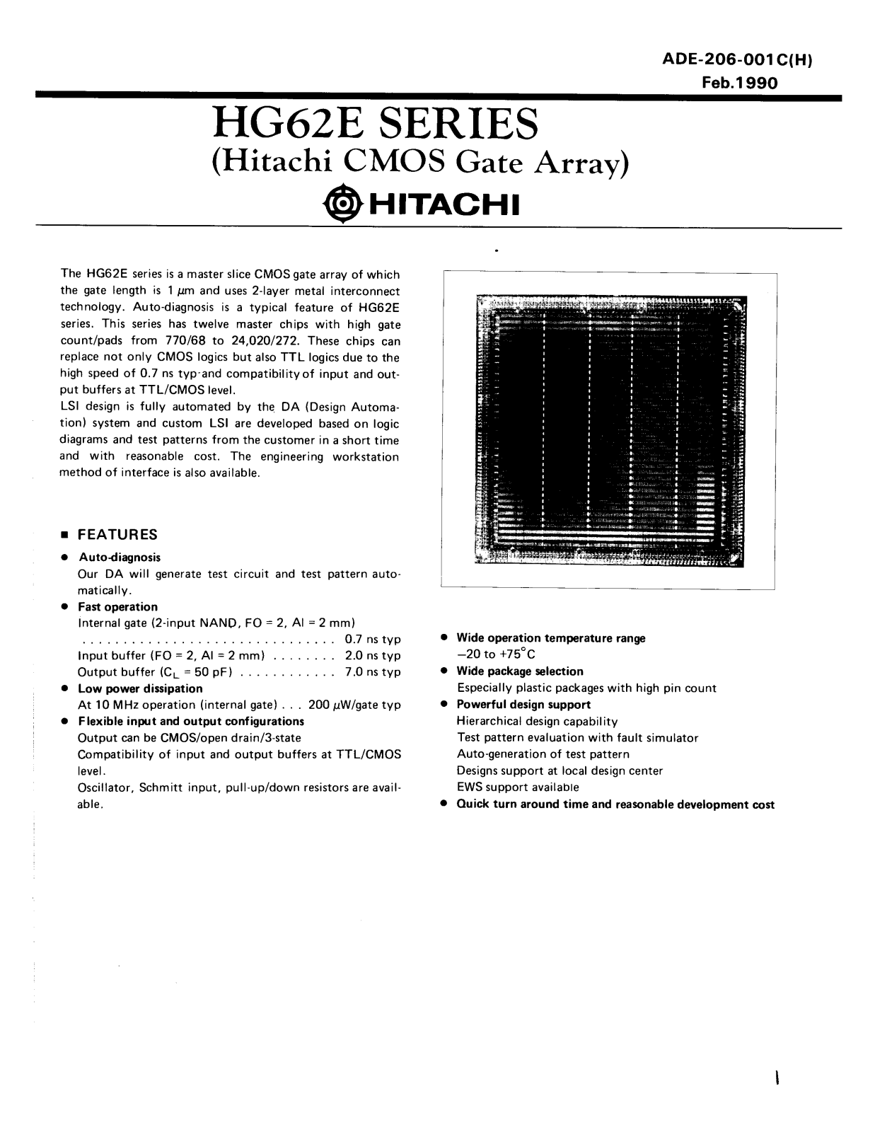 HIT HG62E182, HG62E15, HG62E130, HG62E43, HG62E33 Datasheet