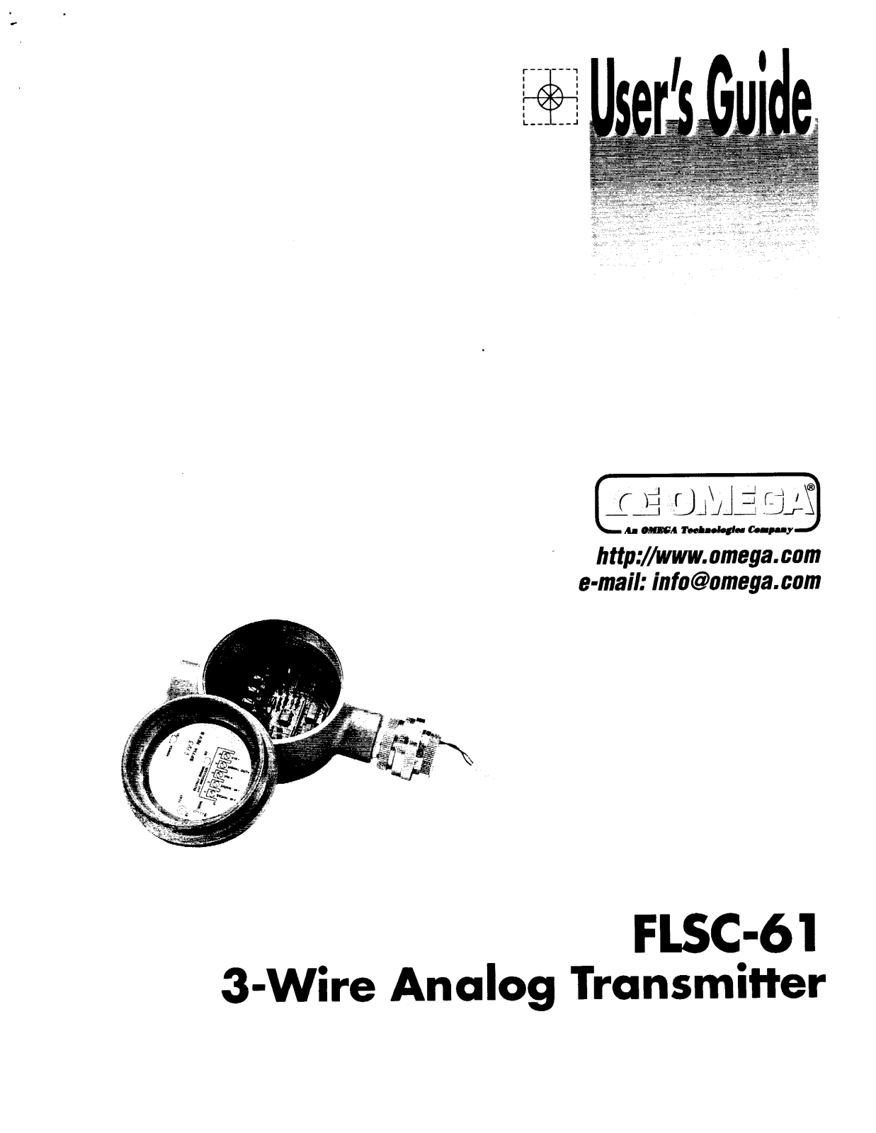 Omega Products FLSC-61 Installation  Manual