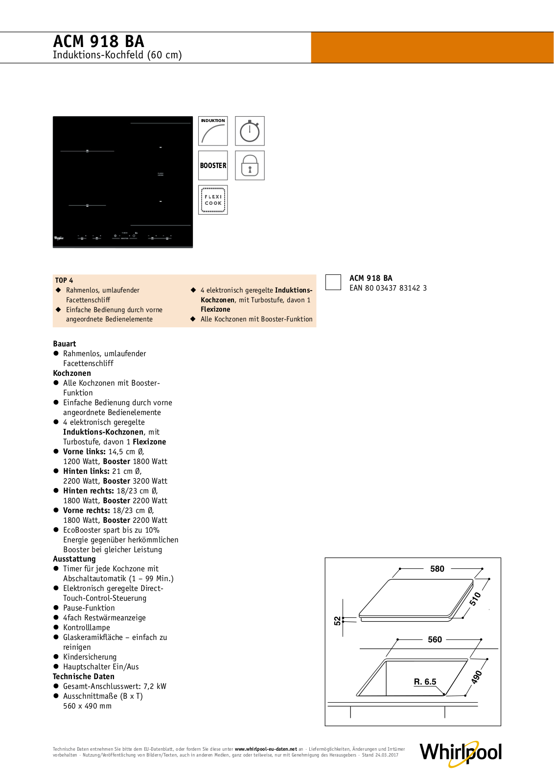 Whirlpool ACM 918-BA User Manual