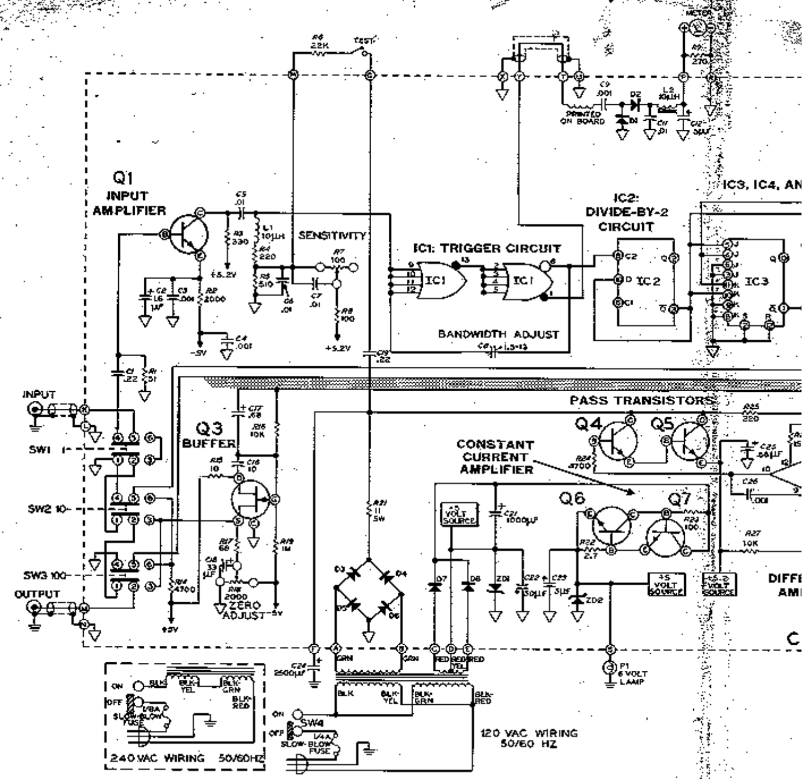 Heath Company IB-102 Schematic