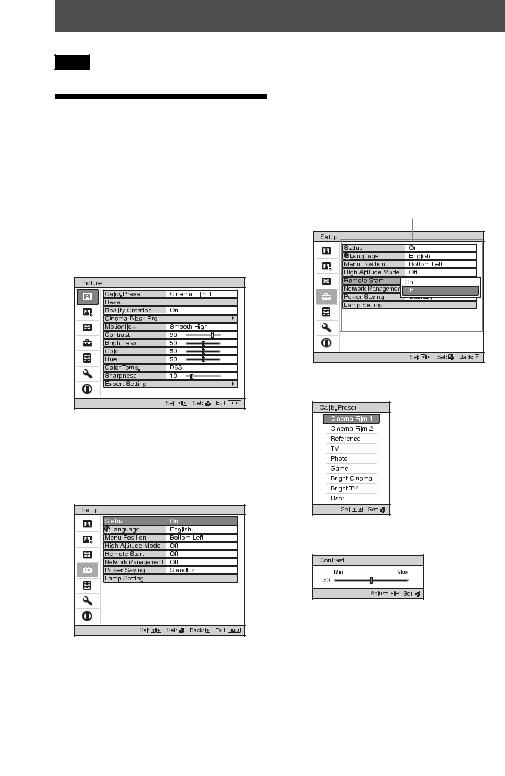 Sony VPL-VW385ES Operating Instruction