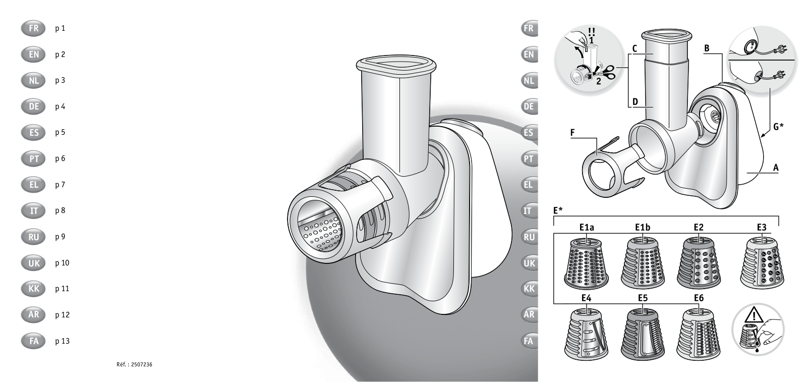 MOULINEX DJ753500 User Manual