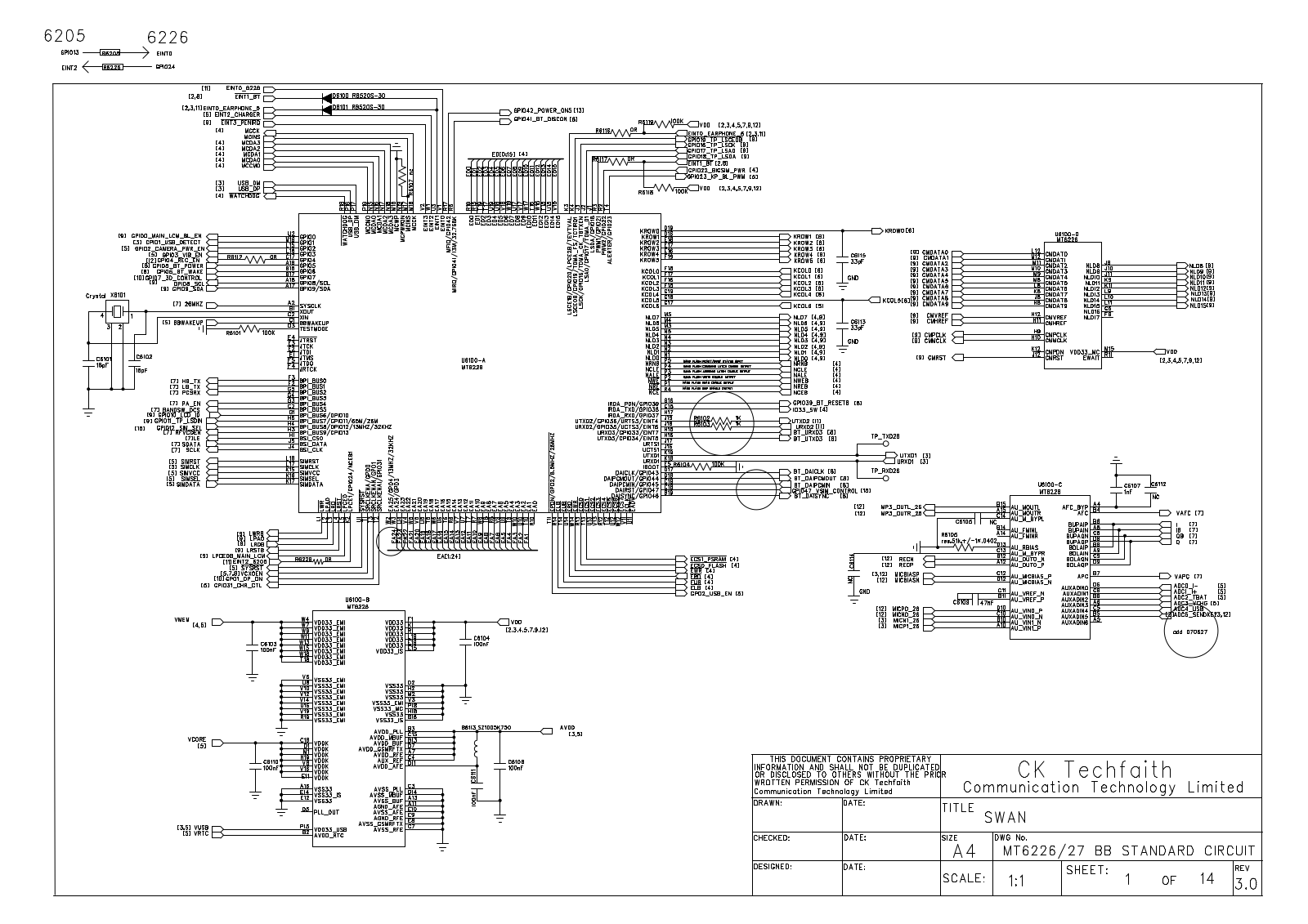 FLY B700 Schematics 1