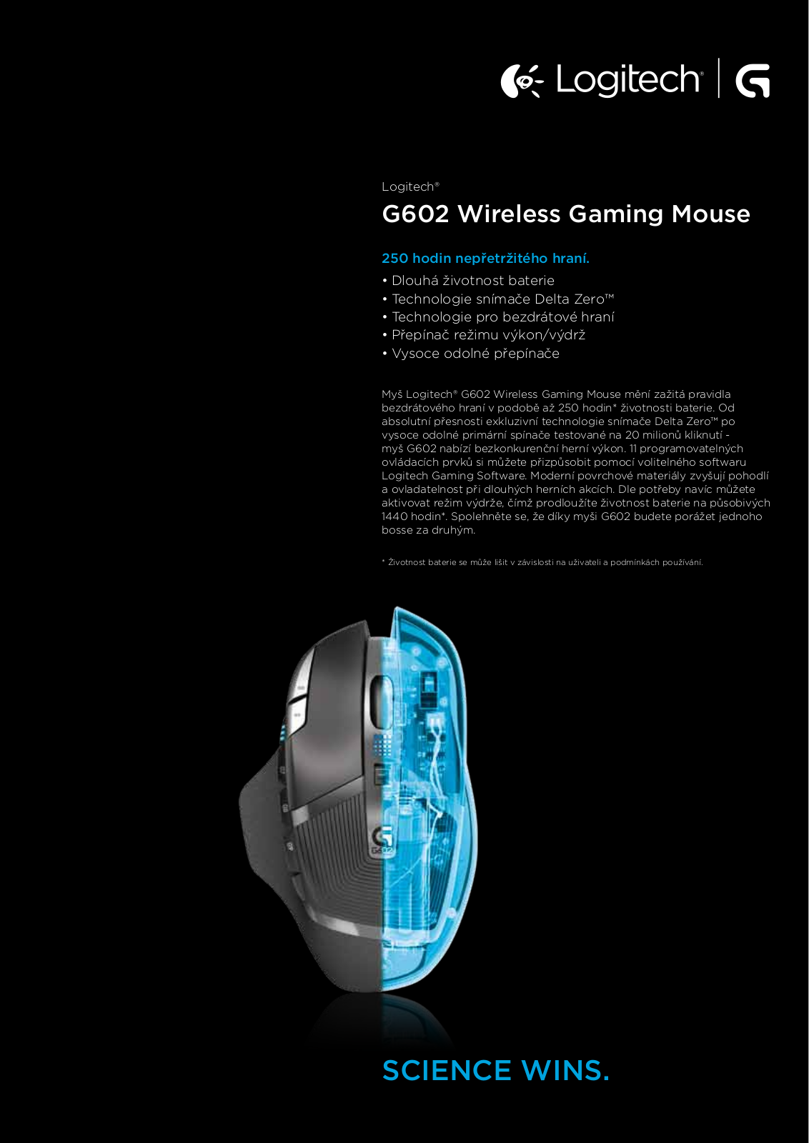 Logitech G602 Wireless User Manual