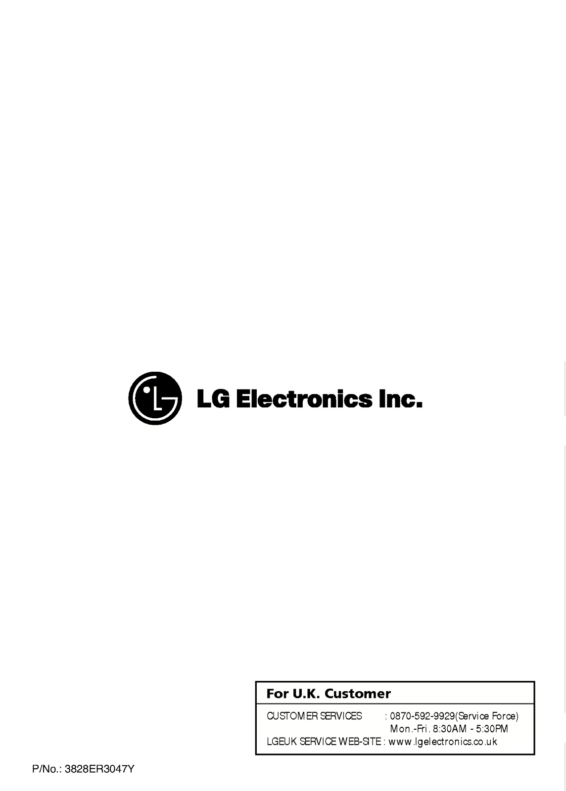 LG WM-12380TB User Manual