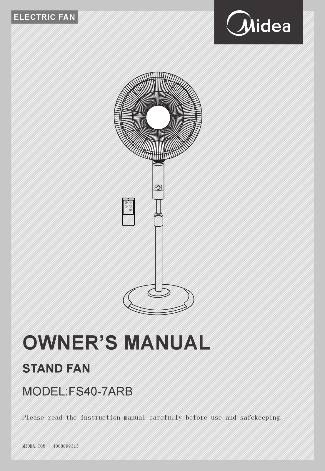 Midea FS40-7ARB User Manual