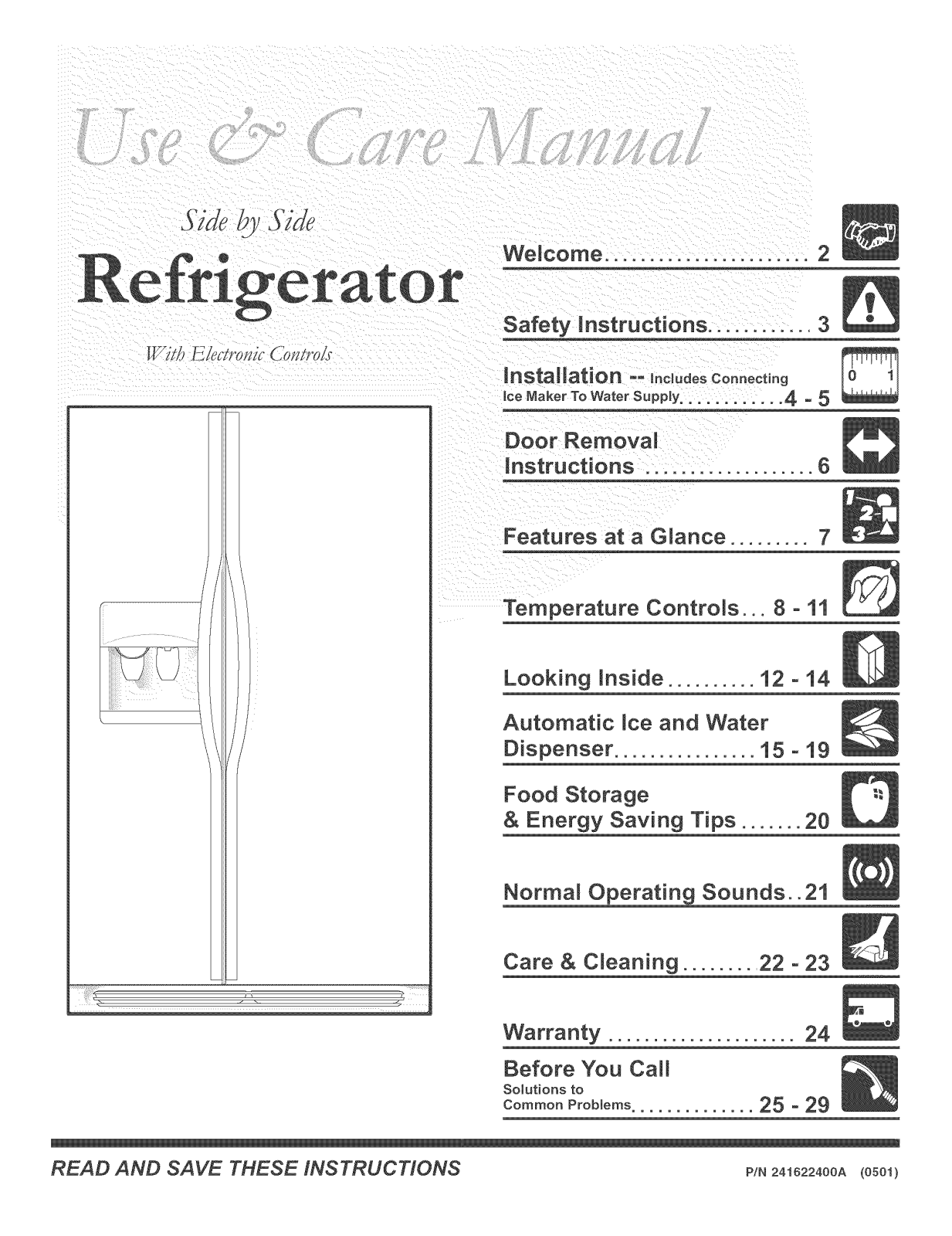 Frigidaire PLHS69EESS9, PLHS69EESS1, PLHS68EESB9, PLHS68EESB5, PLHS68EESB1 Owner’s Manual - ManualMachine.com