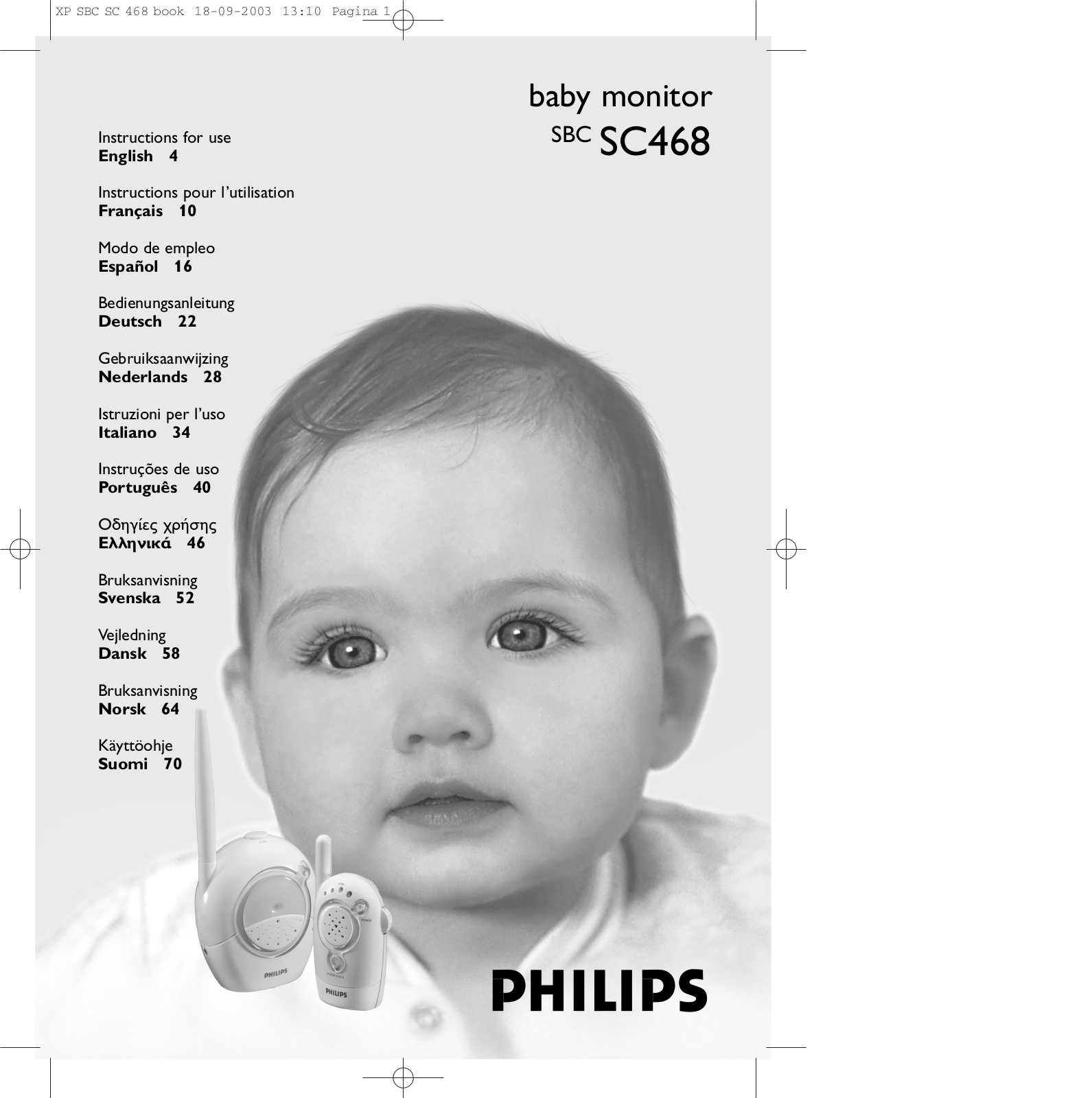 Philips SBCSC468 User Manual