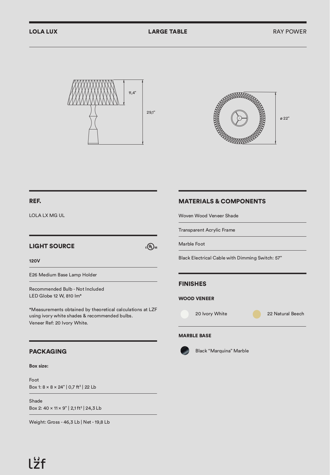 LZF KBTU1041 Specifications - ManualMachine.com