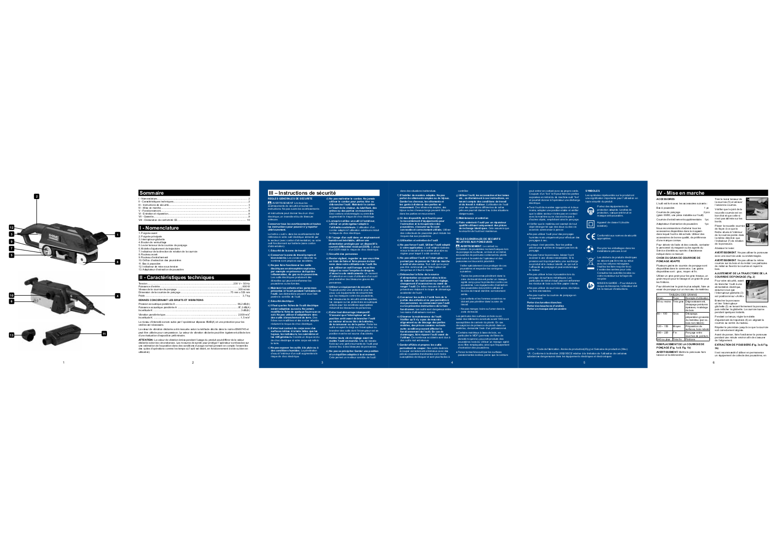 MAC ALLISTER MBS800 User Manual