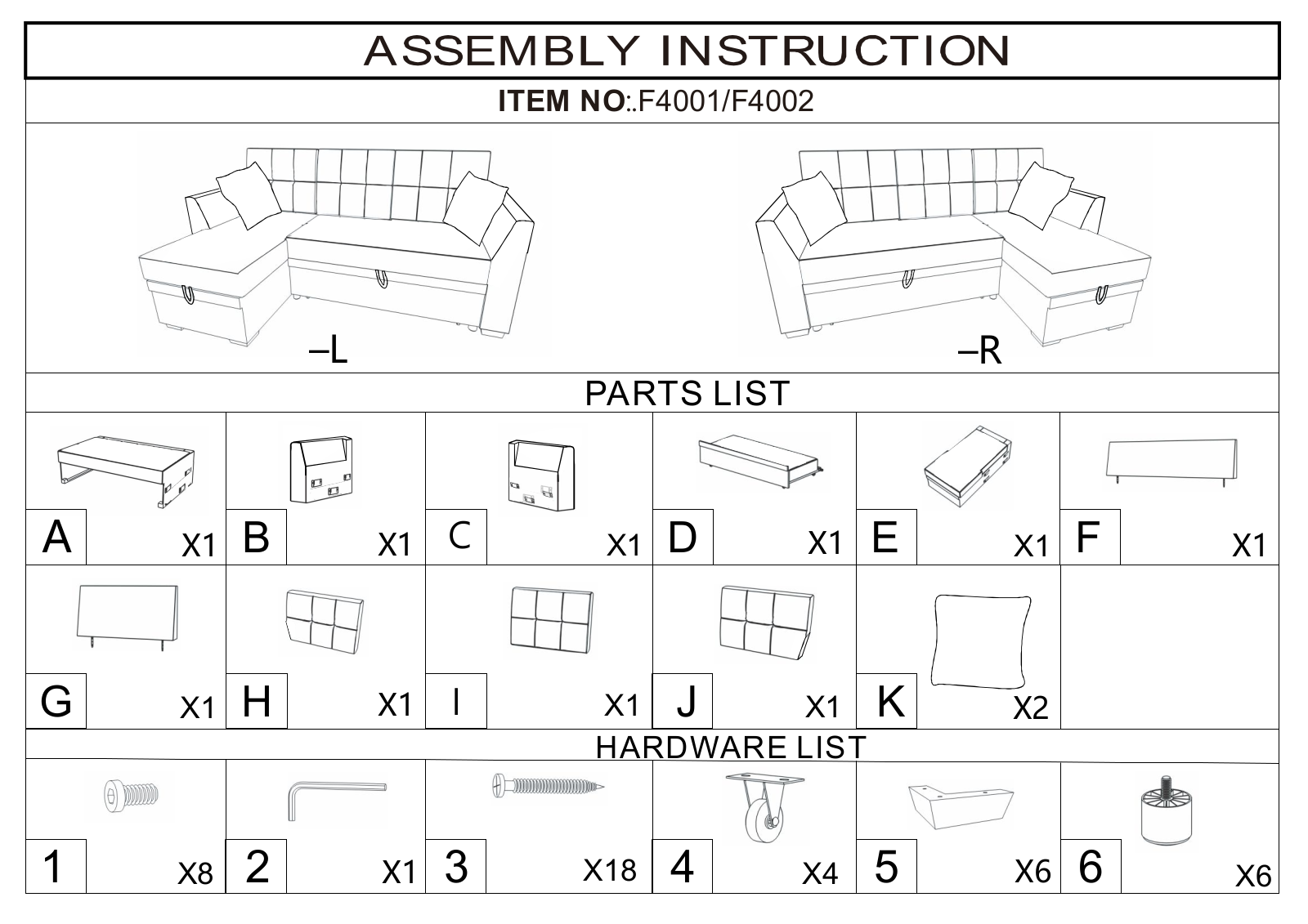 Alexent AECE1047 Installation & Assembly - ManualMachine.com