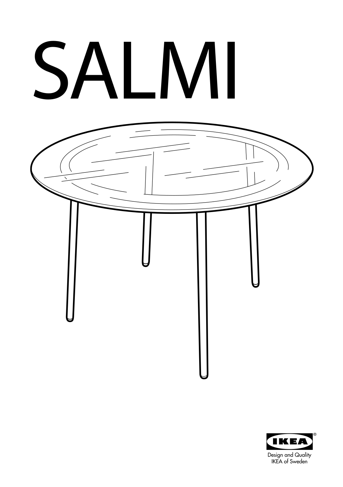 IKEA SALMI User Manual