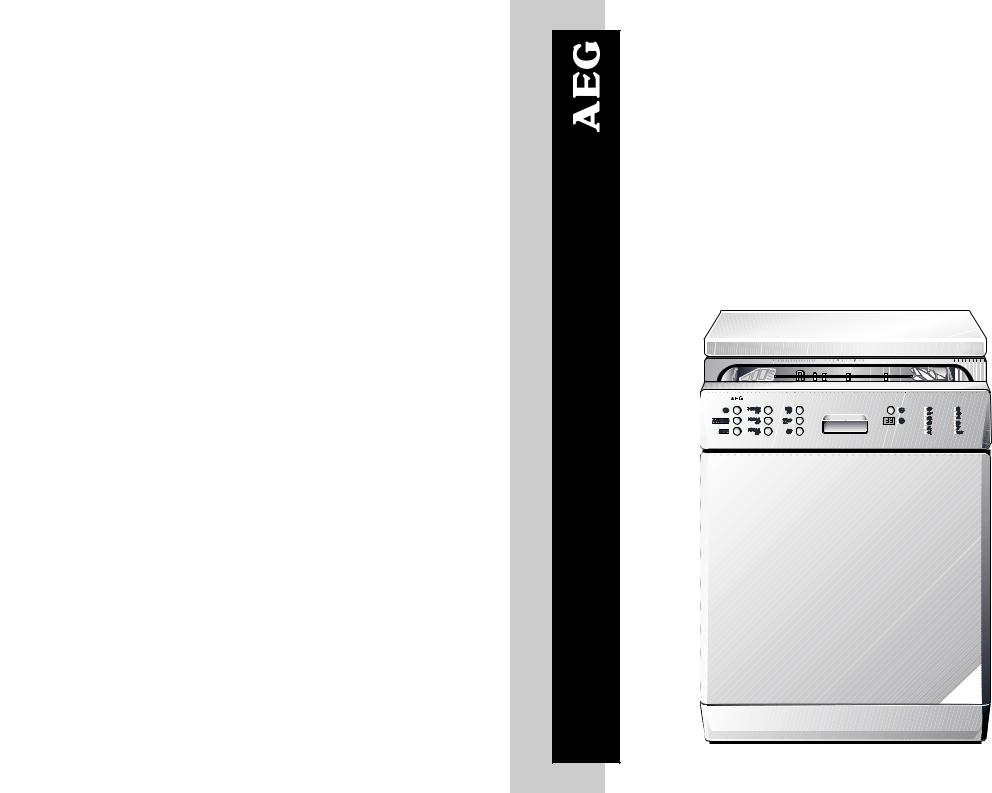 AEG FAVORIT 80820W User Manual