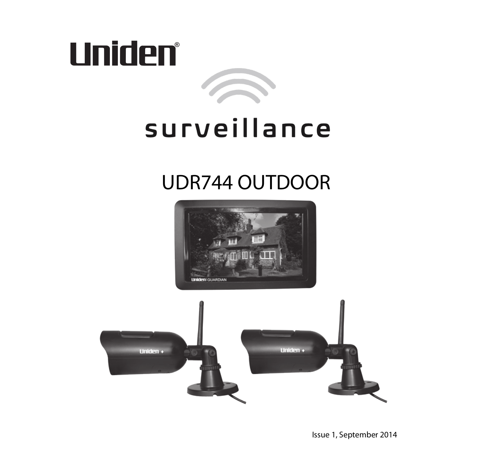 Uniden UDR744 Owner's Manual