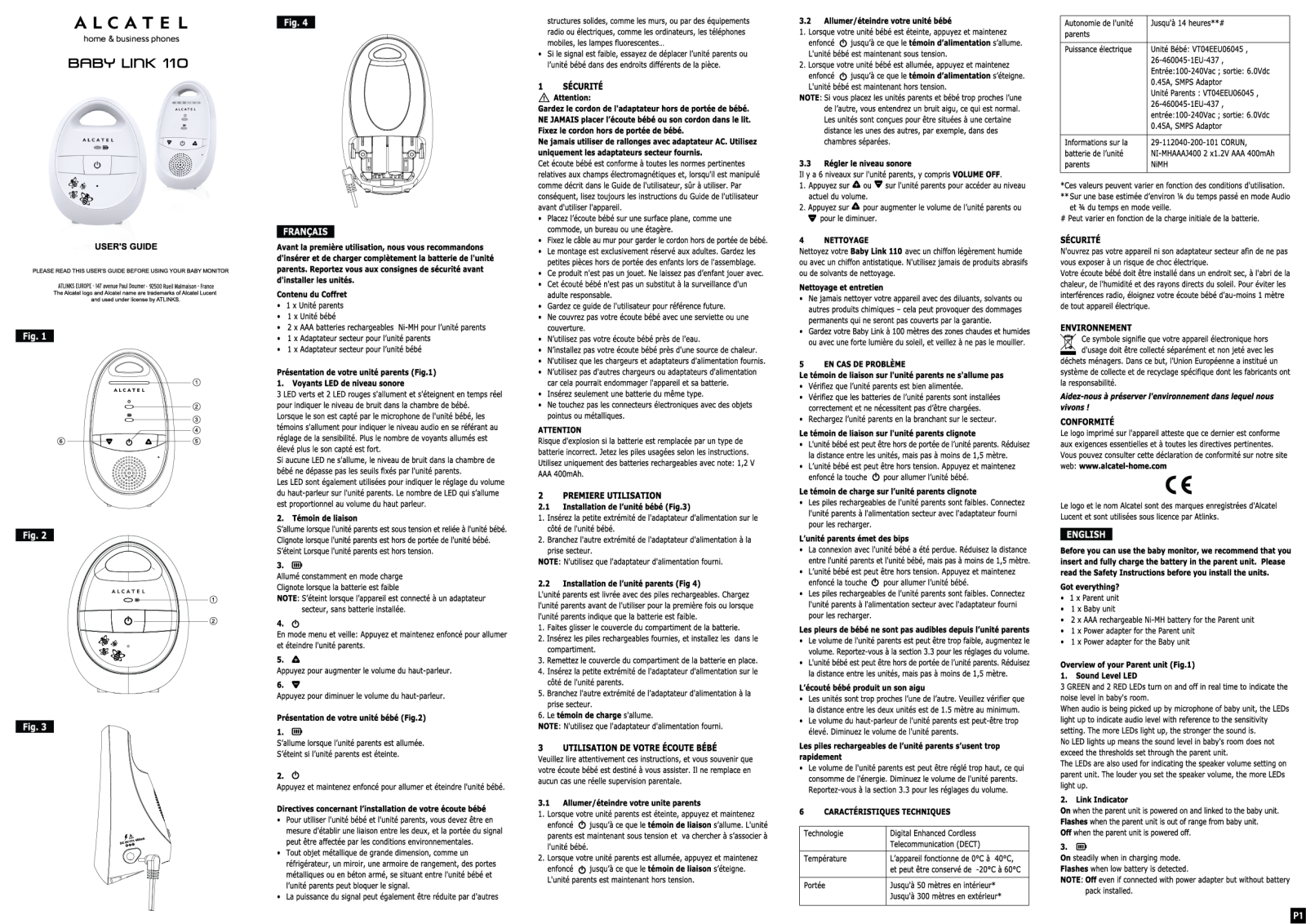 Alcatel 110 User Manual