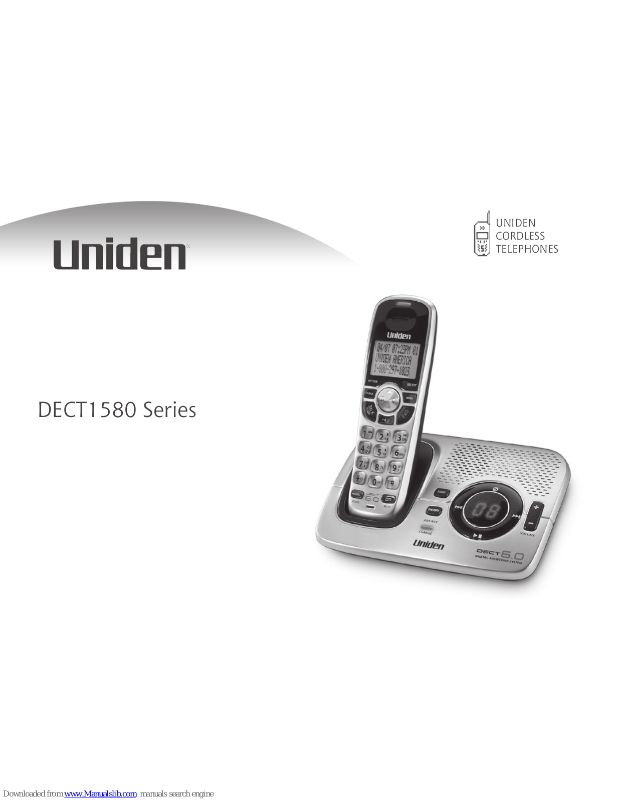 Uniden DECT1580-4WXT, DECT1580 Series User Manual