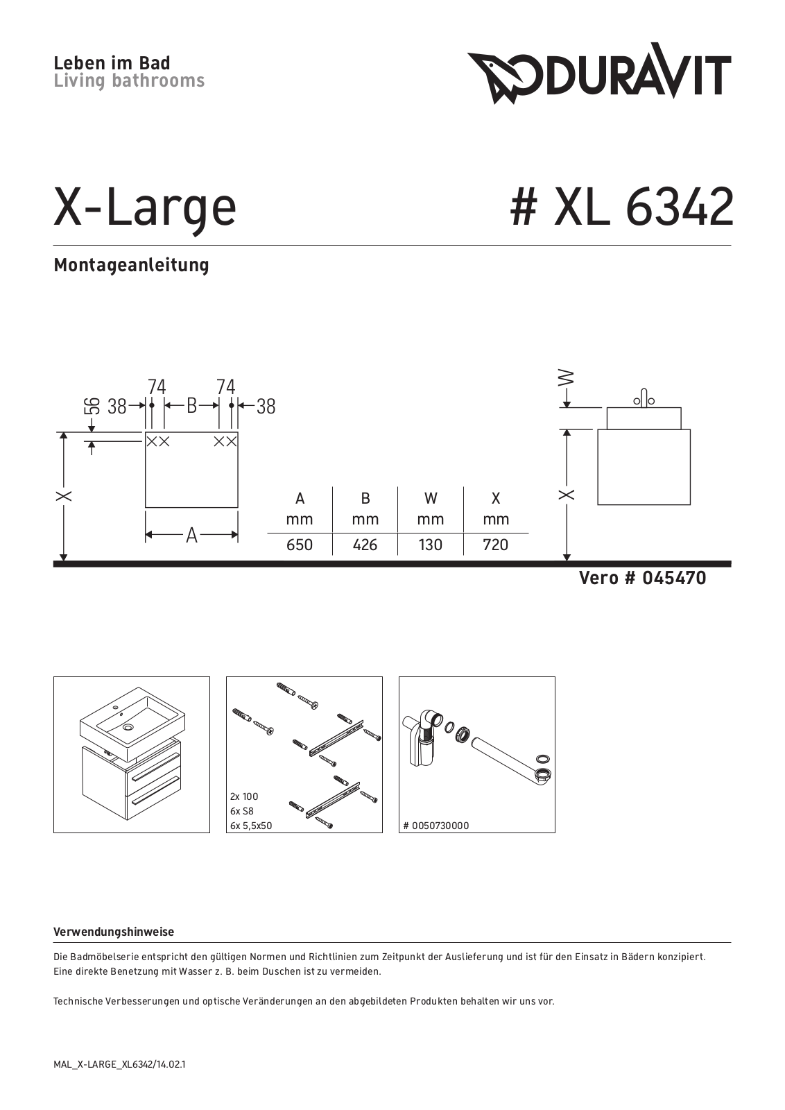 Duravit DRV2161 Installation & Assembly - ManualMachine.com