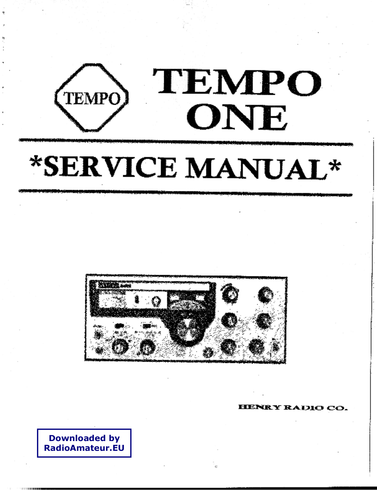 Yaesu FT200 User Manual